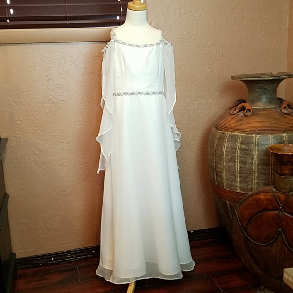 Handmade first communion dress